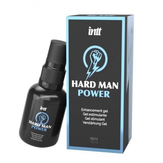 Стимулирующий гель для мужчин Hard Man Power - 15 мл. - INTT - купить с доставкой в Калуге