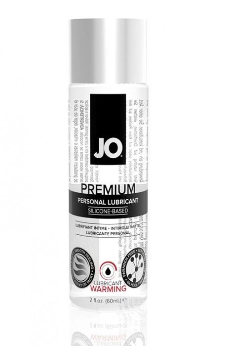 Возбуждающий лубрикант на силиконовой основе JO Personal Premium Lubricant  Warming - 60 мл. - System JO - купить с доставкой в Калуге