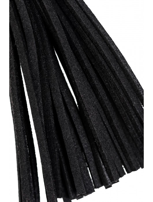 Зажимы на соски «Вилки» с черными кисточками из замши - Pecado - купить с доставкой в Калуге