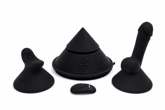 Конусный вибромассажер Cowgirl Cone с 2 насадками - CowGirl - купить с доставкой в Калуге