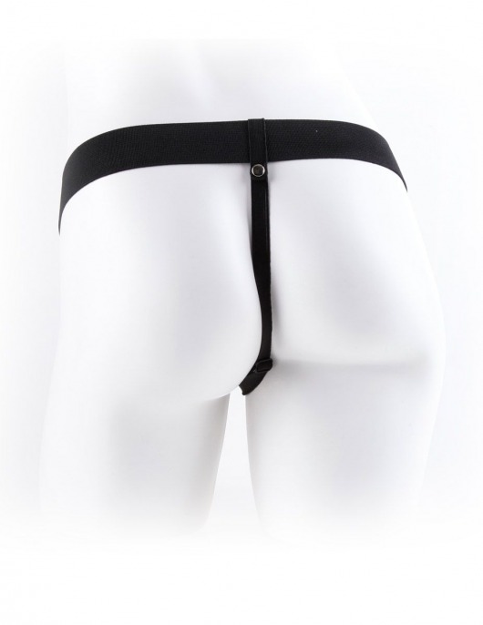 Фаллопротез телесного цвета Hollow Strap-On - 29 см. - Pipedream - купить с доставкой в Калуге