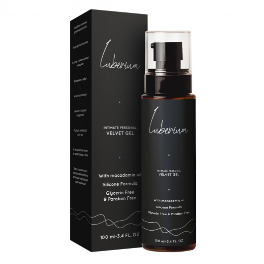 Интимный гель на силиконовой основе с маслом макадамии Luberium Velvel Gel - 100 мл. - Luberium - купить с доставкой в Калуге