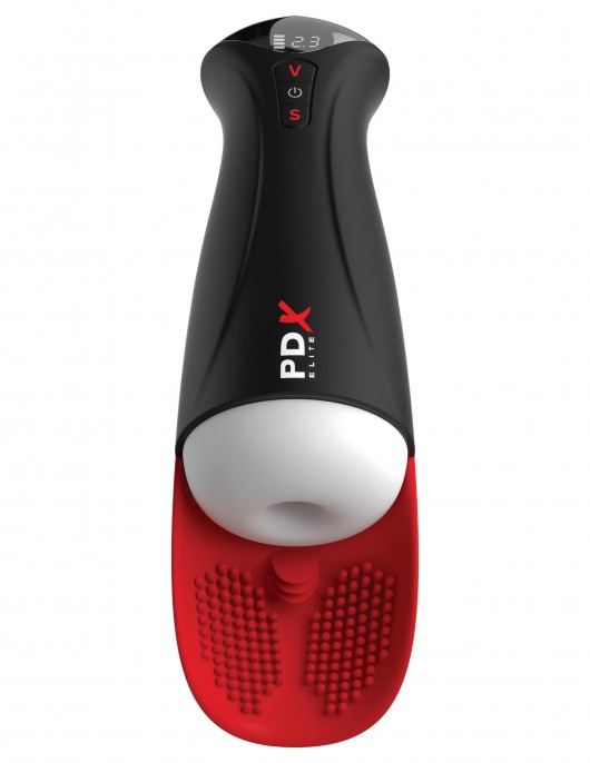 Мастурбатор в колбе с вибрацией Fuck-O-Matic Pro XL - Pipedream - в Калуге купить с доставкой