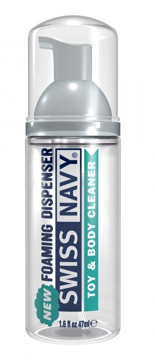 Очищающая пенка для игрушек и тела Toy   Body Cleaner Foamer - 47 мл. - Swiss navy - купить с доставкой в Калуге