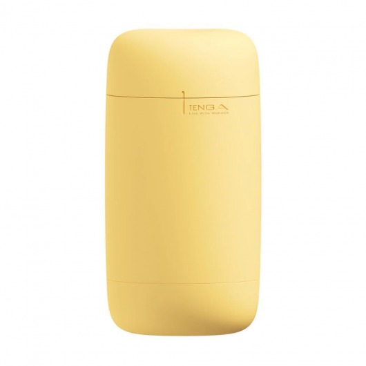 Желтый мастурбатор Tenga Puffy - Tenga - в Калуге купить с доставкой