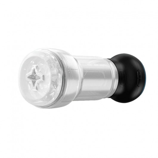 Набор PowerBlow   Feel Pocket Stroker Crystal: мастурбатор и интерактивная насадка - Kiiroo - в Калуге купить с доставкой