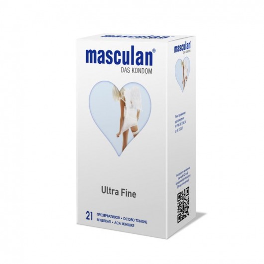 Особо тонкие презервативы Masculan Ultra Fine - 21 шт. - Masculan - купить с доставкой в Калуге