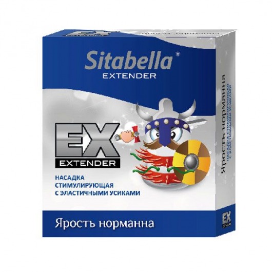 Стимулирующая насадка Sitabella Extender  Ярость норманна - Sitabella - купить с доставкой в Калуге