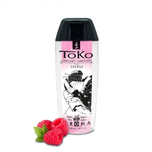 Интимная смазка TOKO Aroma Raspberry Feeling с ароматом малины - 165 мл. - Shunga - купить с доставкой в Калуге