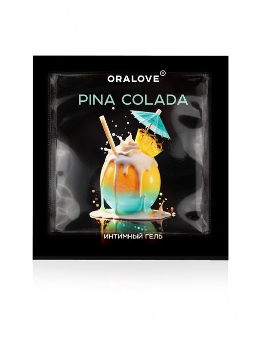 Саше съедобной оральной смазки OraLove с ароматом пина колада - 3 гр. - Биоритм - купить с доставкой в Калуге