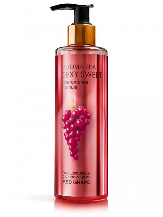 Гель для душа с феромонами и ароматом винограда Red Grape - 200 мл. -  - Магазин феромонов в Калуге
