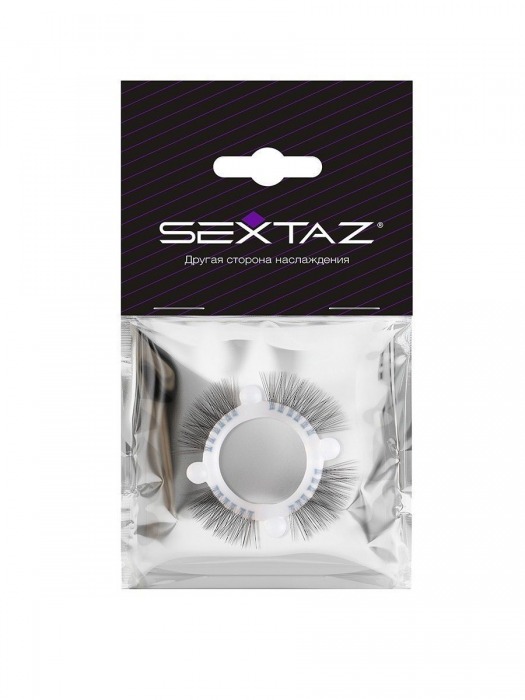 Эластичное кольцо с «ресничками» и 4 шариками - Sextaz - в Калуге купить с доставкой