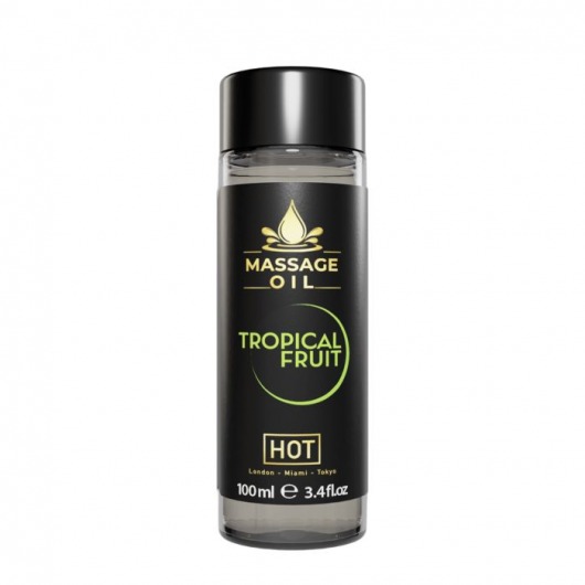 Массажное масло c ароматом тропических фруктов Massage Oil - 100 мл. - HOT - купить с доставкой в Калуге
