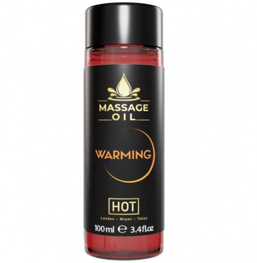 Массажное масло с согревающим эффектом Massage Oil Warming - 100 мл. - HOT - купить с доставкой в Калуге