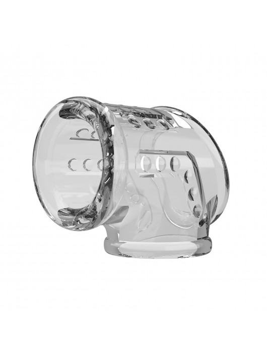 Прозрачная насадка на пенис и мошонку - Baile - в Калуге купить с доставкой