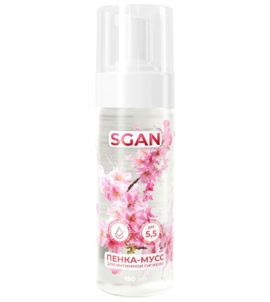 Пенка-мусс для интимной гигиены SGAN с пребиотиками - 150 мл. - SGAN - купить с доставкой в Калуге