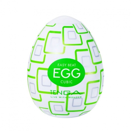 Мастурбатор-яйцо Tenga Egg Cubic - Tenga - в Калуге купить с доставкой