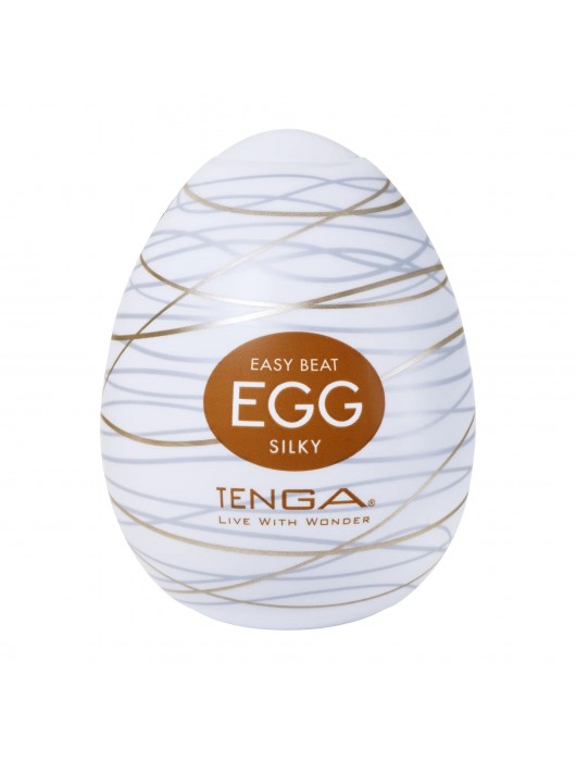 Мастурбатор-яйцо Tenga Egg Silky - Tenga - в Калуге купить с доставкой