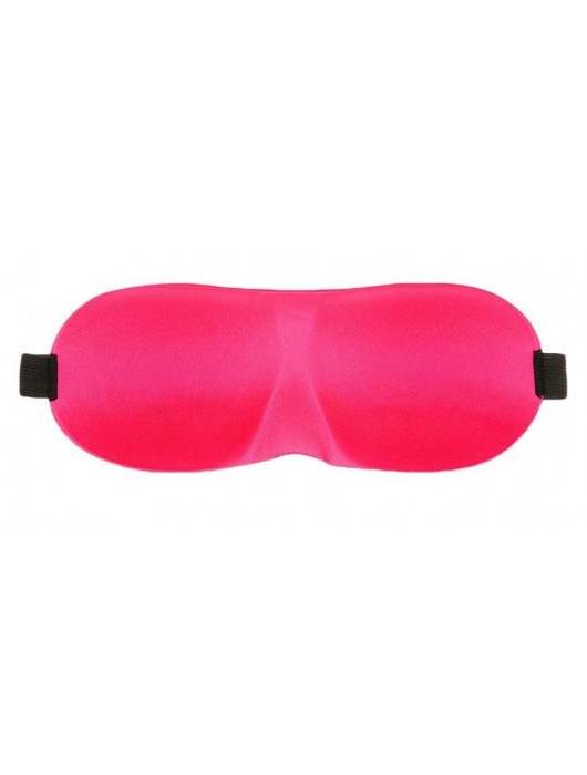 Розовая глухая маска на резинке - Sitabella - купить с доставкой в Калуге