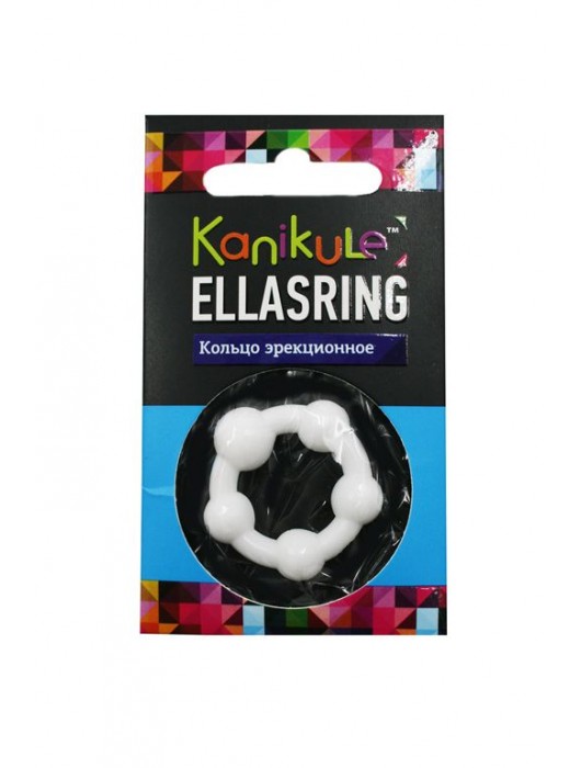 Цветное эрекционное кольцо с шариками Ellasring - Sitabella - в Калуге купить с доставкой