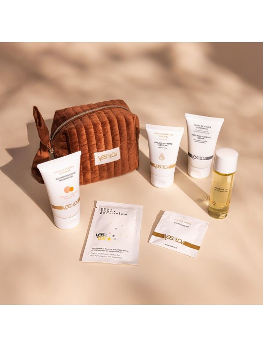 Набор YESforLOV La Trousse Enchantée в коричневой косметичке - YESforLOV - купить с доставкой в Калуге