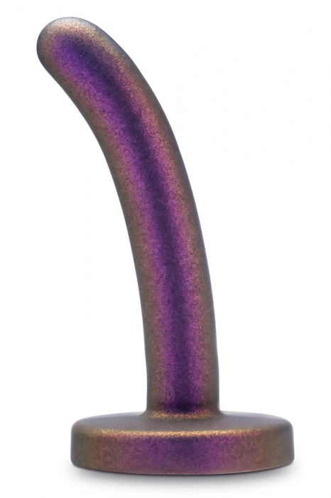 Фиолетовая насадка с гладкой поверхностью Surrender 4.75 Inch Beginner Pegging Dildo - 12 см. - Blush Novelties - купить с доставкой в Калуге