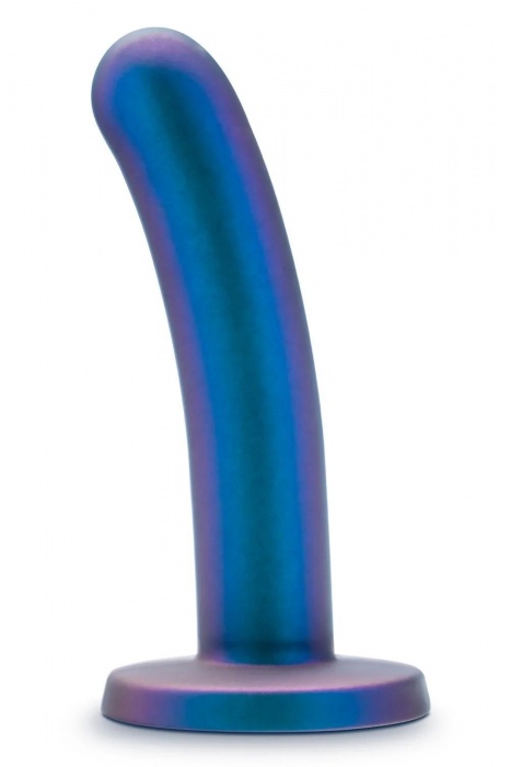 Синяя насадка с гладкой поверхностью Surrender 5.75 Inch Intermediate Pegging Dildo - 14,6 см. - Blush Novelties - купить с доставкой в Калуге