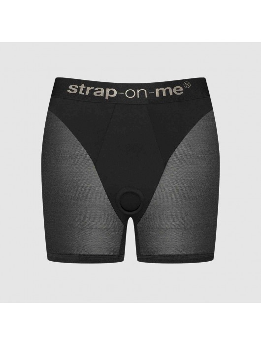 Трусики-шорты для фиксации насадок Strap-on-me Harness Lingerie Halo - size S - Strap-on-me - купить с доставкой в Калуге