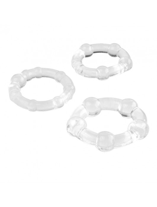 Набор из 3 эрекционных прозрачных колец - Boys of Toys - в Калуге купить с доставкой
