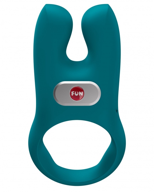 Зеленое эрекционное виброкольцо Nos - Fun Factory - в Калуге купить с доставкой