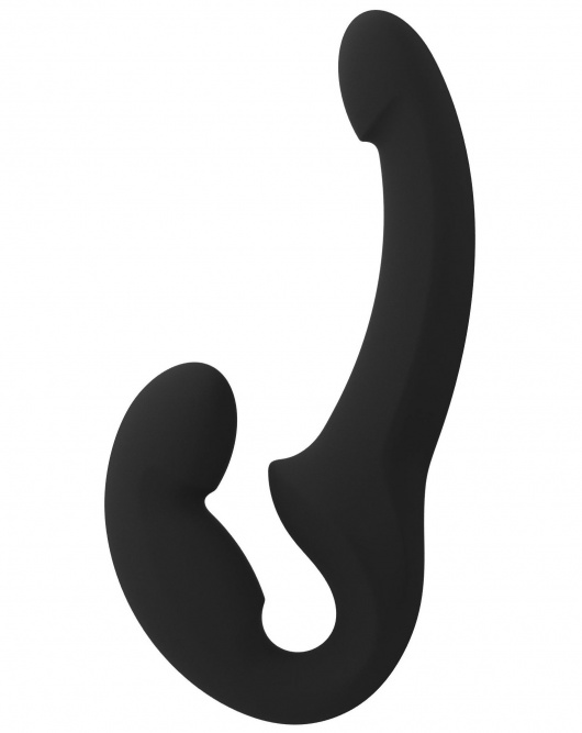 Черный безремневой страпон Share Lite - Fun Factory - купить с доставкой в Калуге