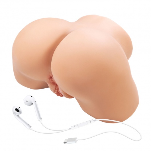 Телесный мастурбатор Olivia с 2 любовными отверстиями - Baile - в Калуге купить с доставкой