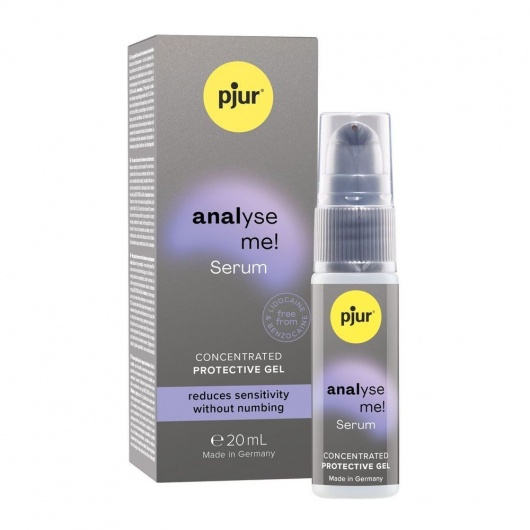 Расслабляющая анальная сыворотка pjur Analyse Me Serum - 20 мл. - Pjur - купить с доставкой в Калуге