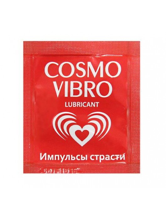Пробник женского стимулирующего лубриканта на силиконовой основе Cosmo Vibro - 3 гр. - Биоритм - купить с доставкой в Калуге