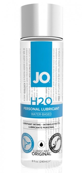 Нейтральный лубрикант на водной основе JO Personal Lubricant H2O - 240 мл. - System JO - купить с доставкой в Калуге