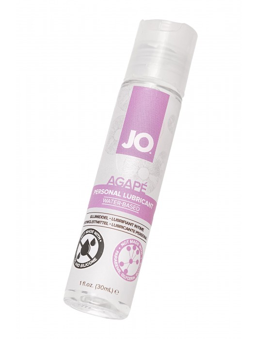 Лубрикант на водной основе для женщин JO AGAPE ORIGINAL - 30 мл. - System JO - купить с доставкой в Калуге