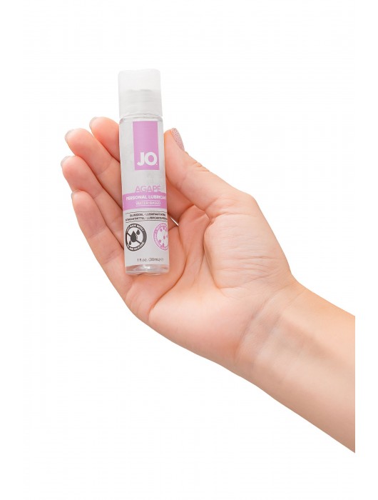 Лубрикант на водной основе для женщин JO AGAPE ORIGINAL - 30 мл. - System JO - купить с доставкой в Калуге