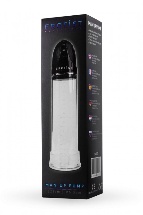 Автоматическая вакуумная помпа Man up pump - Erotist Adult Toys - в Калуге купить с доставкой