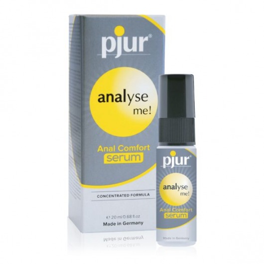 Анальный спрей pjur ANALYSE ME Serum - 20 мл. - Pjur - купить с доставкой в Калуге