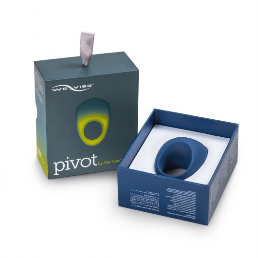 Синее эрекционное виброкольцо We-vibe Pivot - We-vibe - в Калуге купить с доставкой
