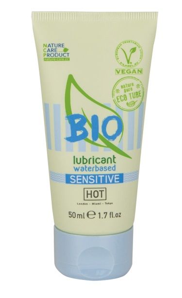 Органический лубрикант для чувствительной кожи Bio Sensitive - 50 мл. - HOT - купить с доставкой в Калуге