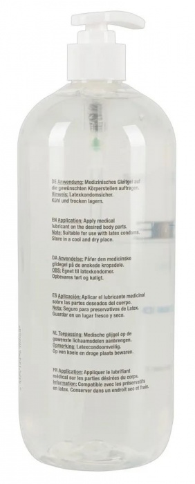 Гель-смазка на водной основе JUSTGLIDE - 1000 мл. - Orion - купить с доставкой в Калуге