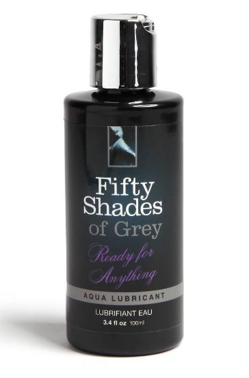 Лубрикант на водной основе Ready for Anything Aqua Lubricant - 100 мл. - Fifty Shades of Grey - купить с доставкой в Калуге