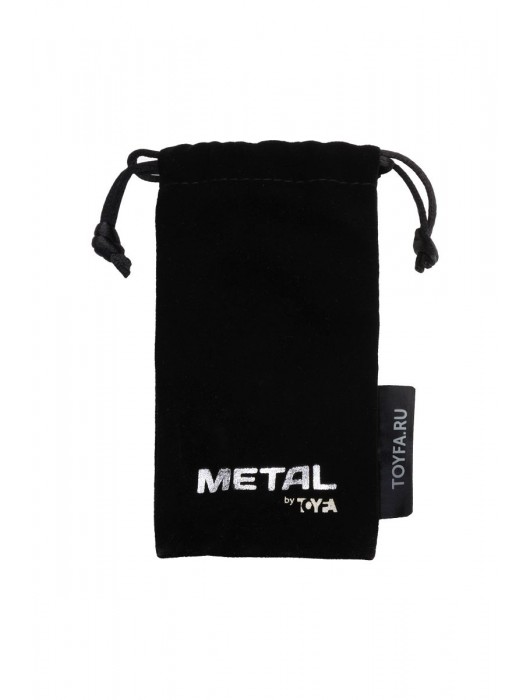 Серебристая анальная пробка с прозрачным кристаллом-сердцем - 8 см. - ToyFa - купить с доставкой в Калуге