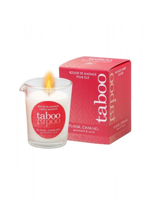 Массажное аромамасло с афродизиаками для женщин RUF Taboo Plaisir charnel - 60 гр. - RUF - купить с доставкой в Калуге