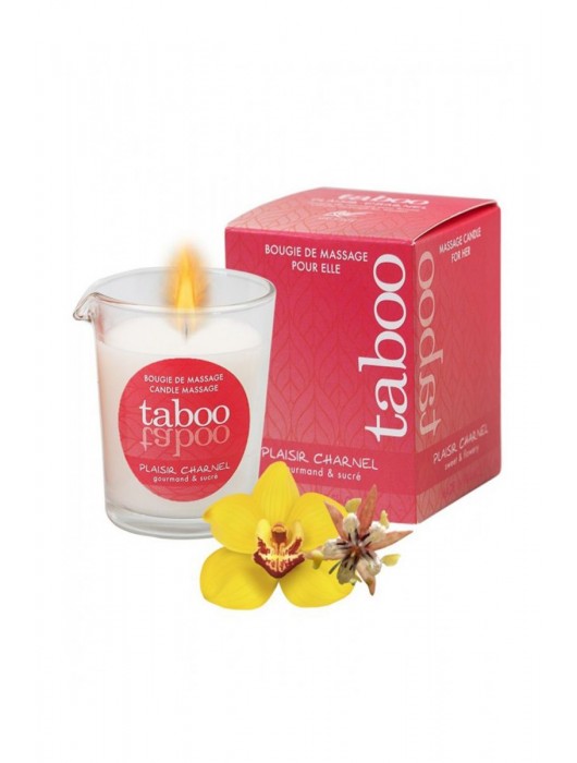 Массажное аромамасло с афродизиаками для женщин RUF Taboo Plaisir charnel - 60 гр. - RUF - купить с доставкой в Калуге