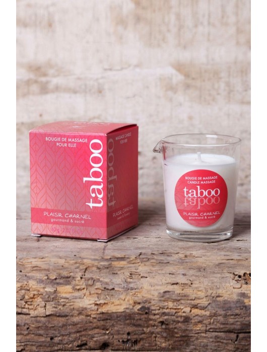 Массажное аромамасло с афродизиаками для женщин RUF Taboo Plaisir charnel - 60 гр. - RUF - купить с доставкой в Калуге