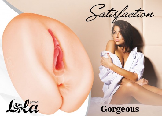 Мастурбатор с 2 тоннелями Satisfaction Gorgeous - Lola Games - в Калуге купить с доставкой