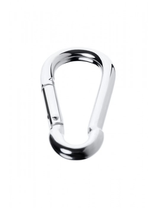 Серебристый карабин TOYFA Metal - ToyFa - купить с доставкой в Калуге