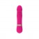 Розовый мини-вибратор с загнутой головкой Dildo Vibe - 11,7 см. - Chisa
